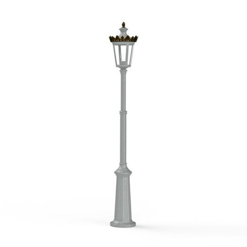 Victorian Adjustable Pole Tall Lamp Post IP65 | Roger Pradier Louvre M9