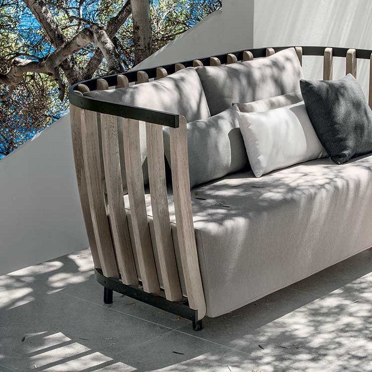 Cosy Outdoor 2 Seater Sofa | Luxury Outdoor Sofa | High End Outdoor Furniture Sets | Designed and Made in Italy | Ethimo Swing