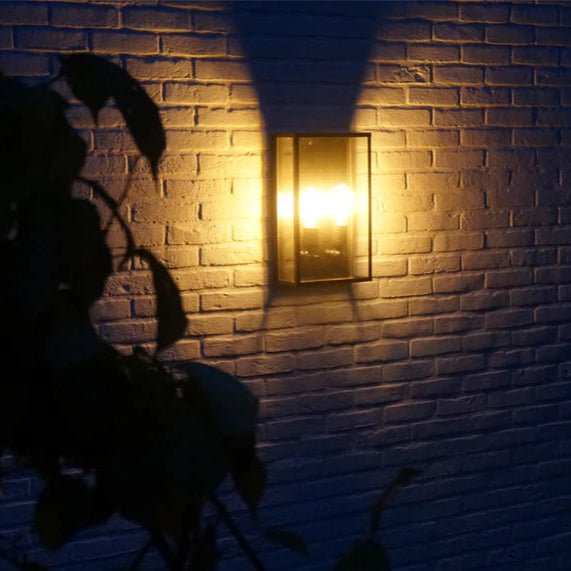 Double Bulb Luxury Garden Wall Light | high-end outdoor double sconce | brass chrome nickel bronze | Authentage