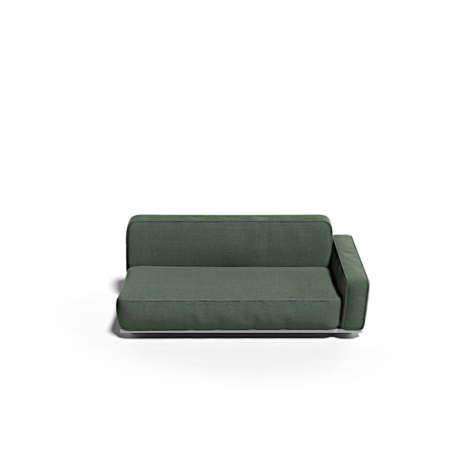 Elegant Right Corner Outdoor Sofa | High-End Modular Garden Furniture | Durable Weather-Resistant Sofa | Made in Italy | Atmosphera Laguna