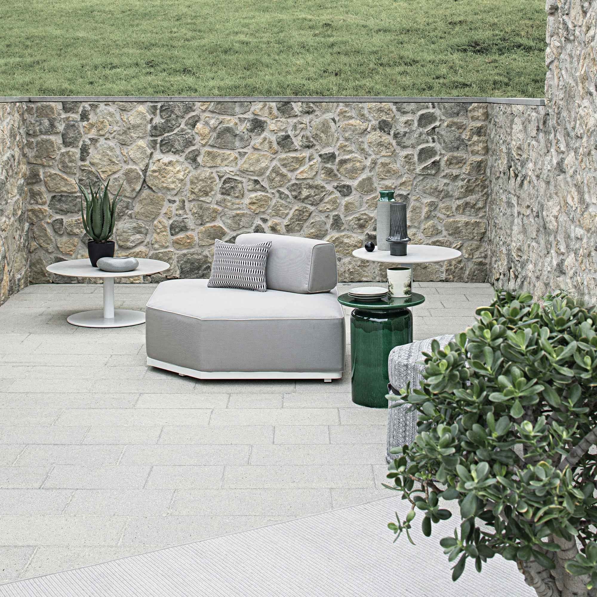 Luxurious Modular Corner Lounge Chair | High-End Outdoor Seating | Italian Outdoor Furniture | Designed for Comfort and Style | Atmosphera Laguna