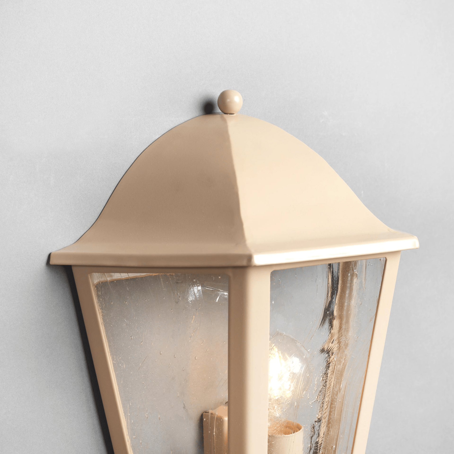 Luxury Lantern Style Outdoor Wall Light | Officina Ciani | MARMI | High End Outdoor Wall Lamp | Quality Metal Outdoor Lighting | Designed and Made in Italy