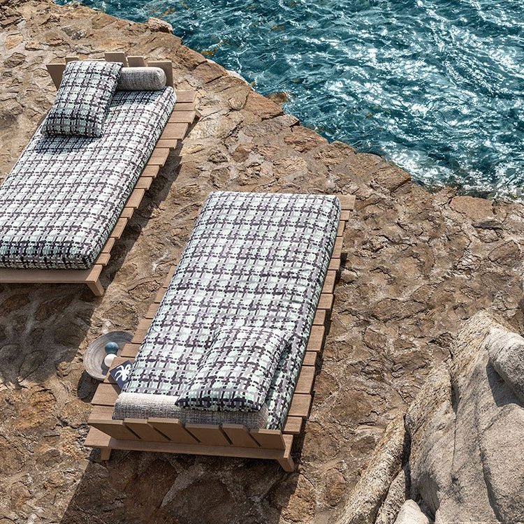 Luxury Wooden Sunbeds | Elegant Poolside & Beachfront Loungers | Outdoor Relaxation Furniture | Ethimo Rafael