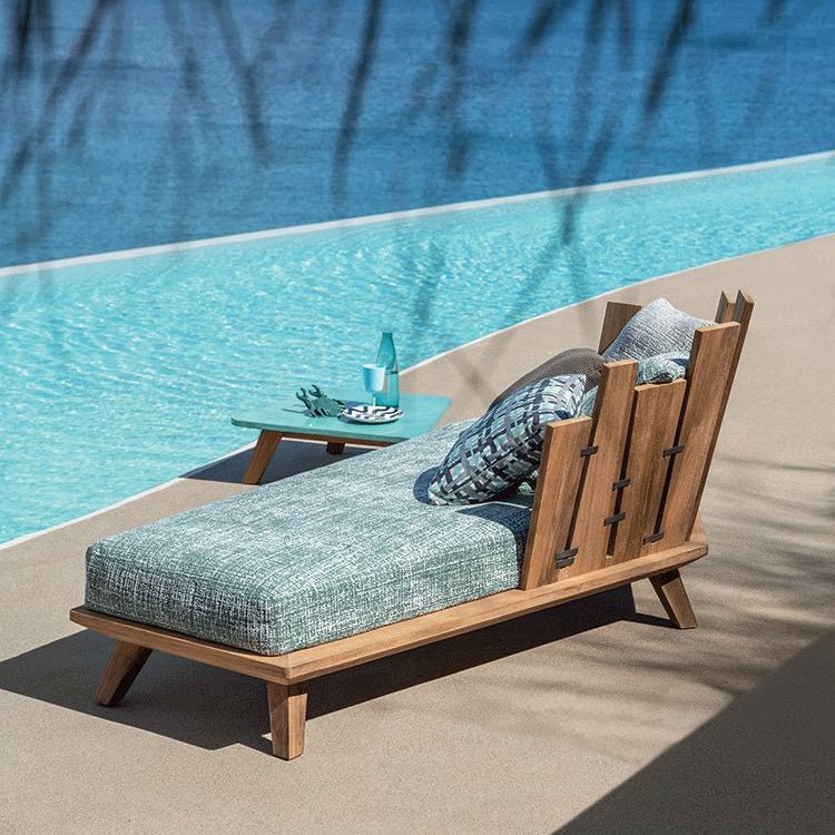  Asymmetrical Daybed Left Corner | Luxury Outdoor Living and Lighting | High End Outdoor Furniture Sets | Ethimo Rafael