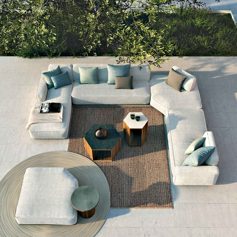  Premium Outdoor Corner Sofa | Modular Lounge Seating | Durable Weather-Resistant Design | Luxury Patio Furniture | Atmosphera Laguna