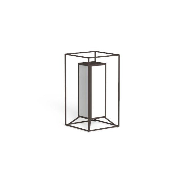 Sleek Vintage Floor Lamp | Luxury Outdoor Floor Lamp | High-End Lantern | Graphite Finish | Modern Outdoor Lighting | Talenti CleoSoft