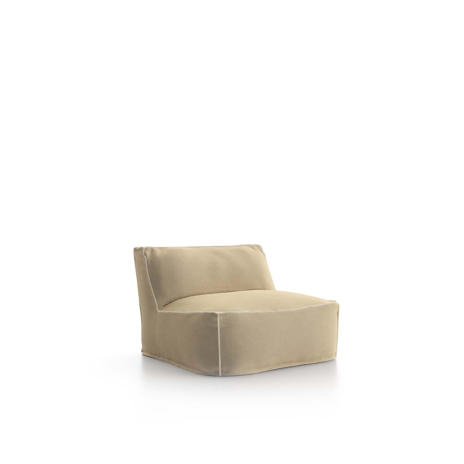 High-End Modular Outdoor Sofa | Weather-Resistant Fabric Lounge Chair | Atmosphera Soft