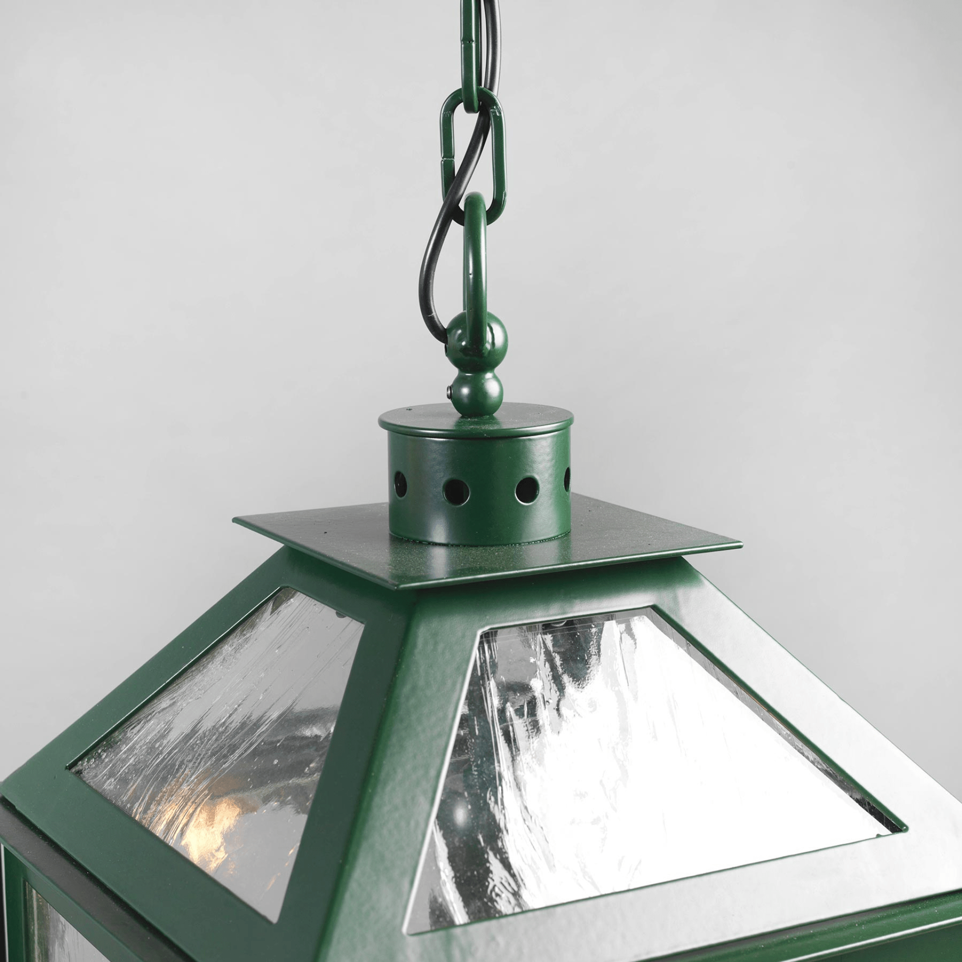 Traditional Lantern Garden Light | Officina Ciani | VETRI SOPRA Collection | High-End Outdoor Hanging Lantern | Luxury Patio Ceiling Light | Designed and Made in Italy