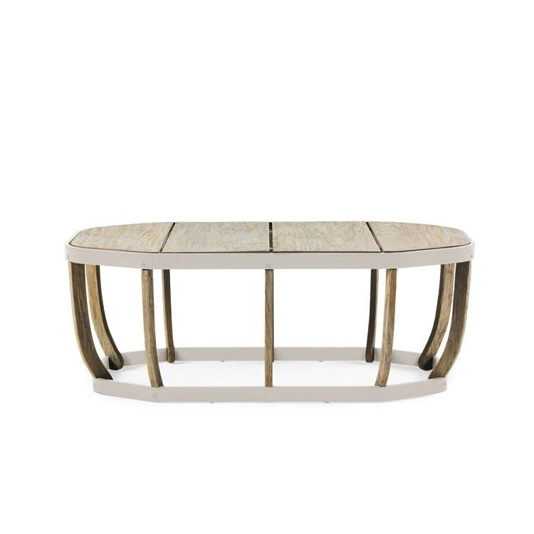 Unique Outdoor Teak Coffee Table | Luxury Outdoor Coffee Table | High End Outdoor Living | Ethimo Swing