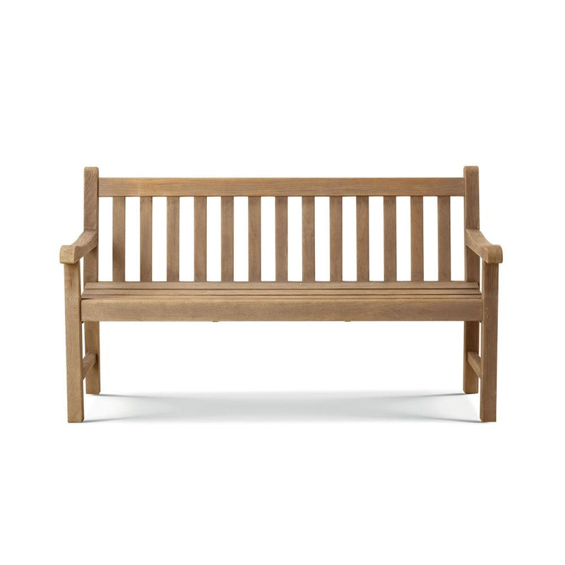 Classic Outdoor Wooden Bench | High End Outdoor Furniture | Luxury Outdoor Seating | Designed and Made in Italy