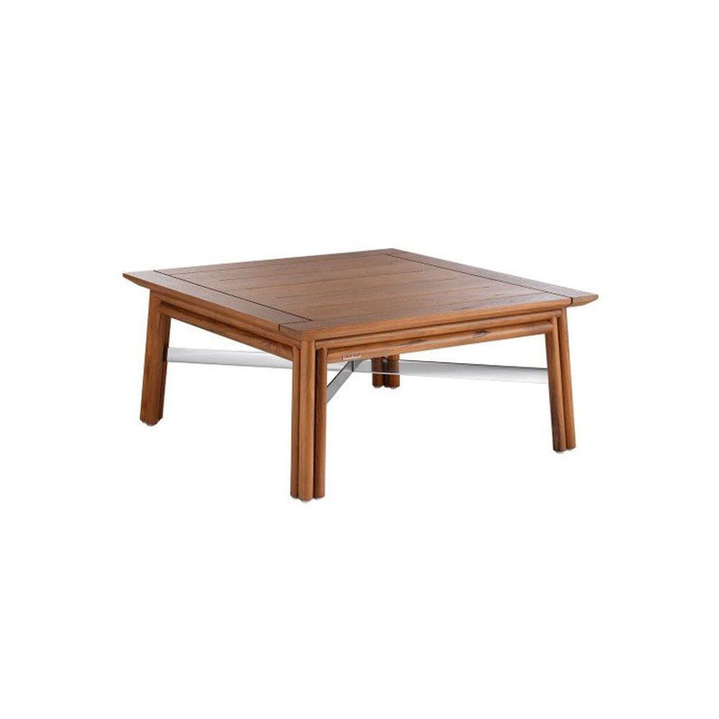 Simplistic Modern Wooden Coffee Table | outdoor high end minimalist coffee table | white black | glossy matt
