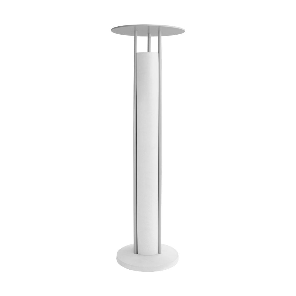 Cylindrical Modern Concrete Bollard | Round Concrete Floor Lamps