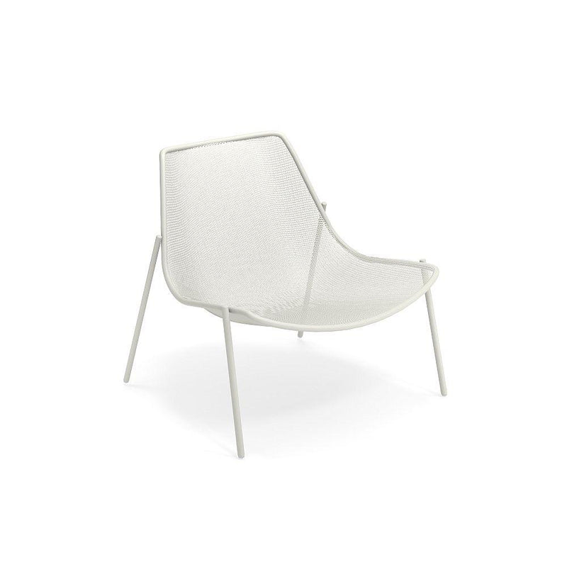 Contemporary Steel Mesh Garden Lounge Chair | Exterior Modern Lounge Chair