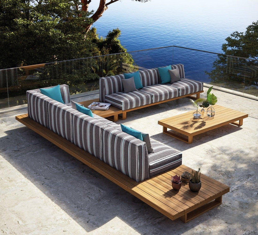 Unique Modular Sofa Set | Luxury Modular Furniture Set | High End Outdoor Sofa | Designed and Made in Italy
