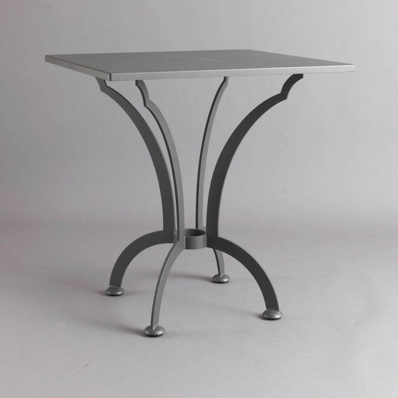 Square Iron Outdoor Table | Luxury Metal Outdoor Furniture | Quality Metal Patio Furniture | Designed and Made in Italy