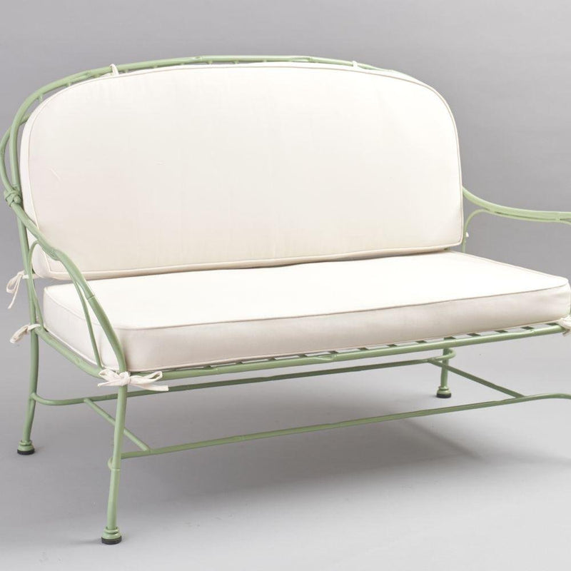 Classic Design Garden Sofa | Luxury Outdoor Patio Sofa | High End Metal Garden Furniture | Designed and Made in Italy