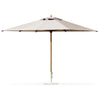 Classic Design Circular Parasol With Stand | High End Outdoor Umbrella | Luxury Outdoor Umbrellas and Pergolas | Designed and Made in Italy
