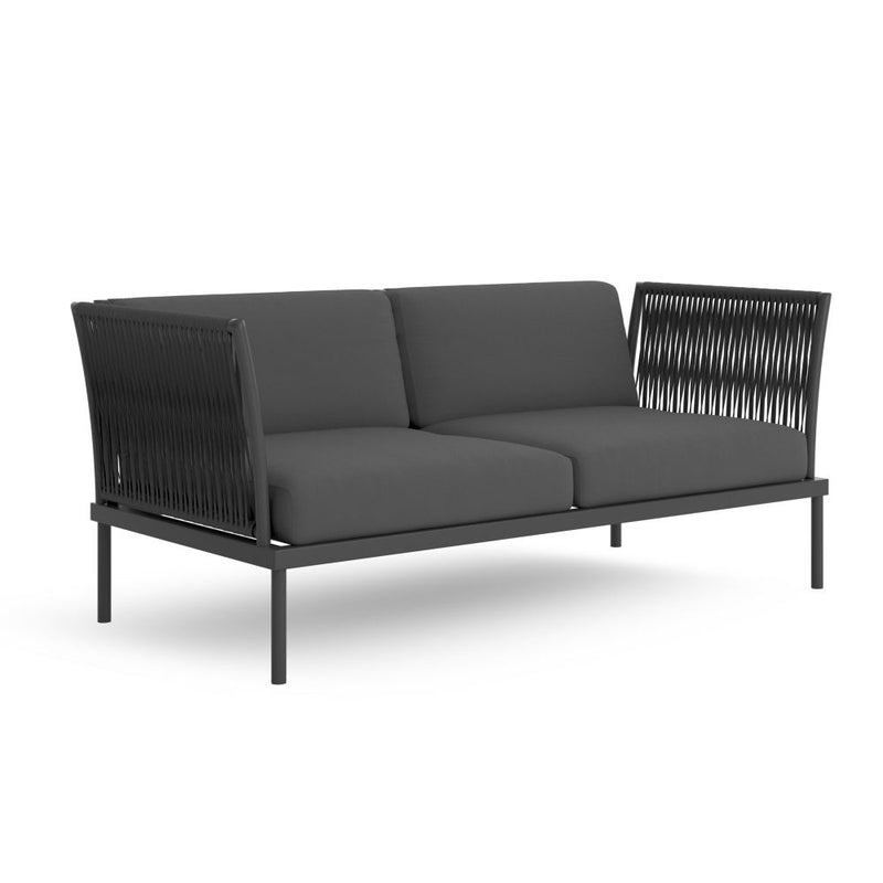 Modern Woven Patio Sofa | Luxury Outdoor Lounging Furniture | High End Garden Sofa | Luxury Garden Furniture
