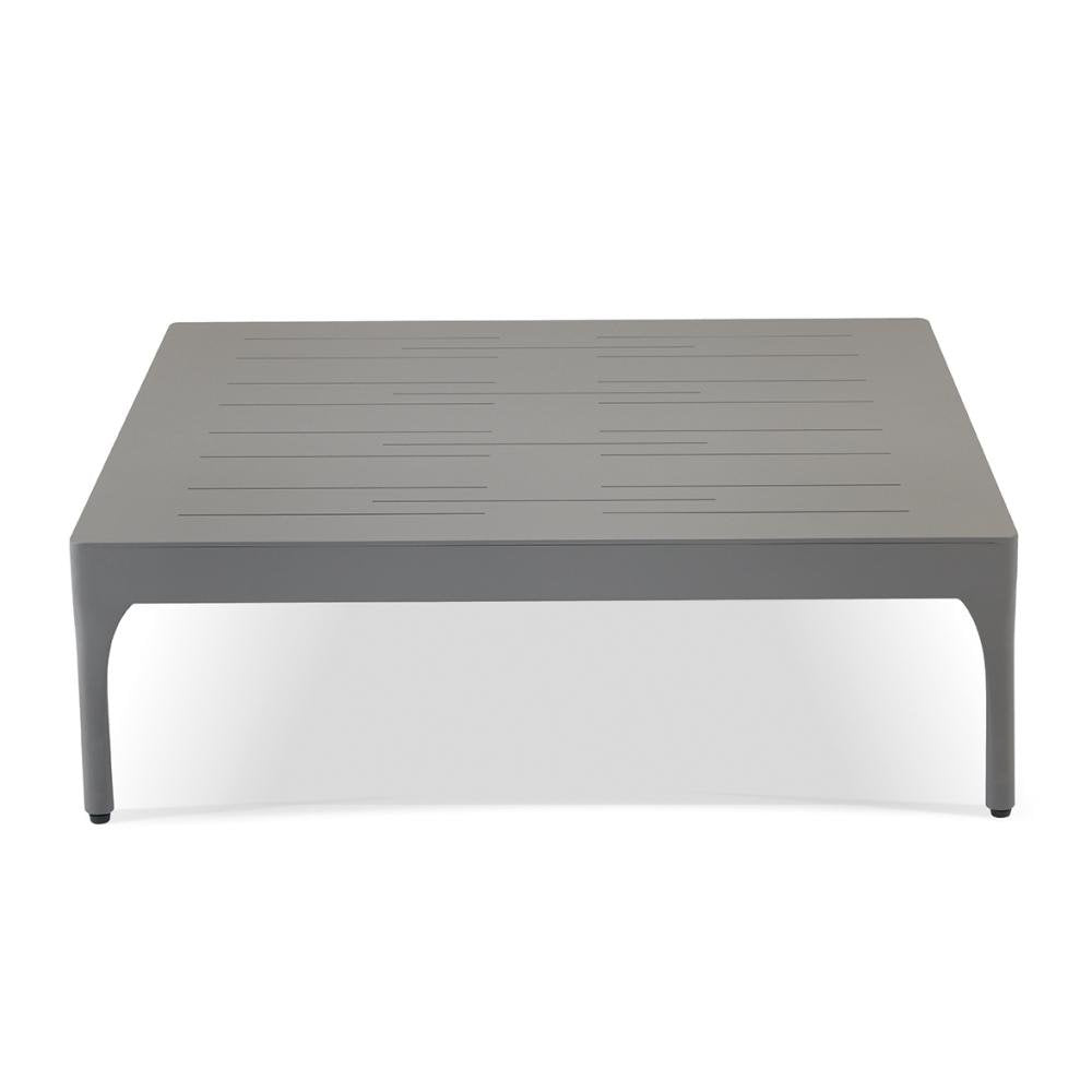 Simple Metal Outdoor Coffee Table | Luxury Outdoor Metal Table | High End Metal Coffee Table | Designed and Made in Italy