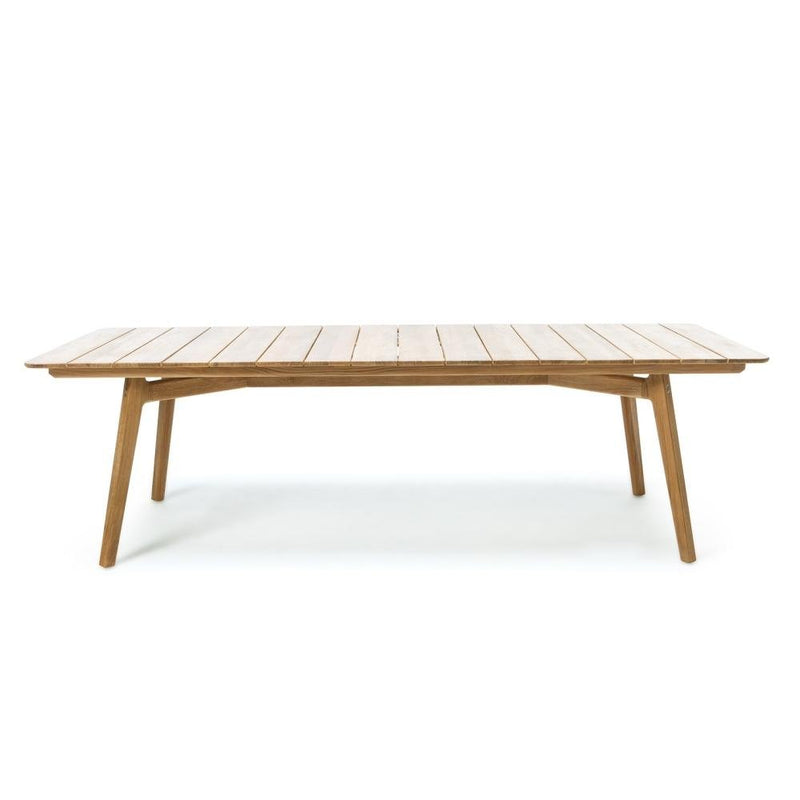 Rectangular Teak Outdoor Dining Table For 8 | High End Outdoor Dining Sets | Luxury Outdoor Teak Table | Designed and Made in Italy
