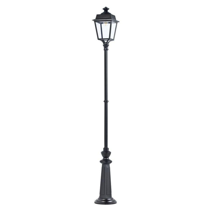Historic Style Tall Outdoor Floor Lamp | luxury classical style outdoor aluminium floor light lantern | gold green red black white