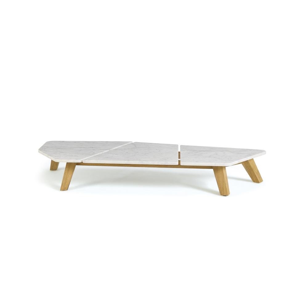 Asymmetrical Stone Coffee Table | Luxury Outdoor Living and Lighting Solutions | High End Outdoor Furniture | Designed and Made in Italy