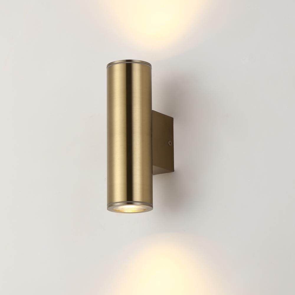 Luxury Gold Wall Light | High End Outdoor Lighting | Quality Steel Outdoor Light