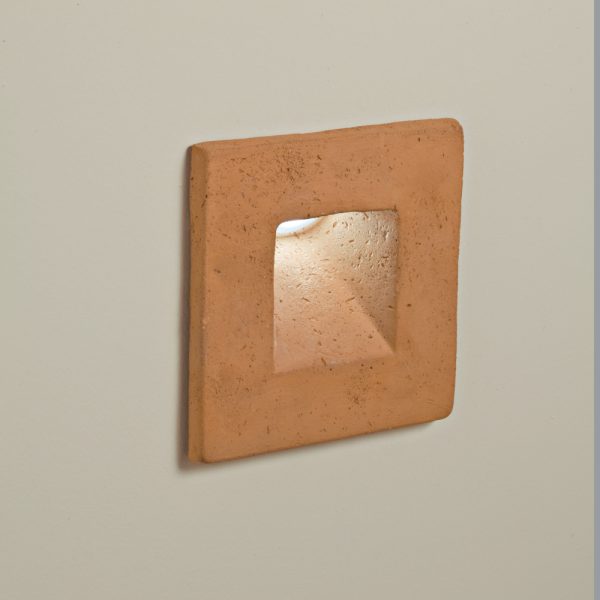 Simple Garden Recessed Square Wall Light
