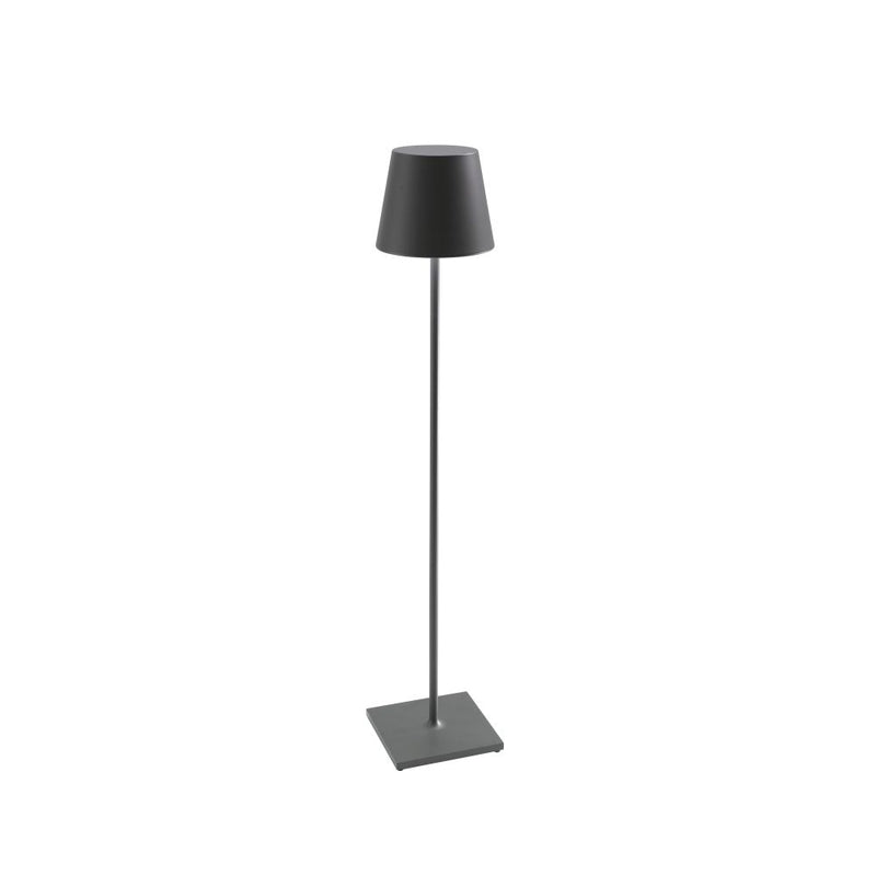 Cordless Exterior Modern Metal Floor Lamp | luxury garden floor light | black white | small medium large