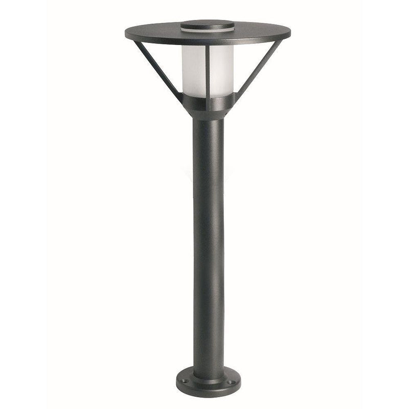 Modern Garden Bollard with Frosted Glass Diffuser | Deluxe Outdoor Floor Lamp in 2 Sizes | Made in France
