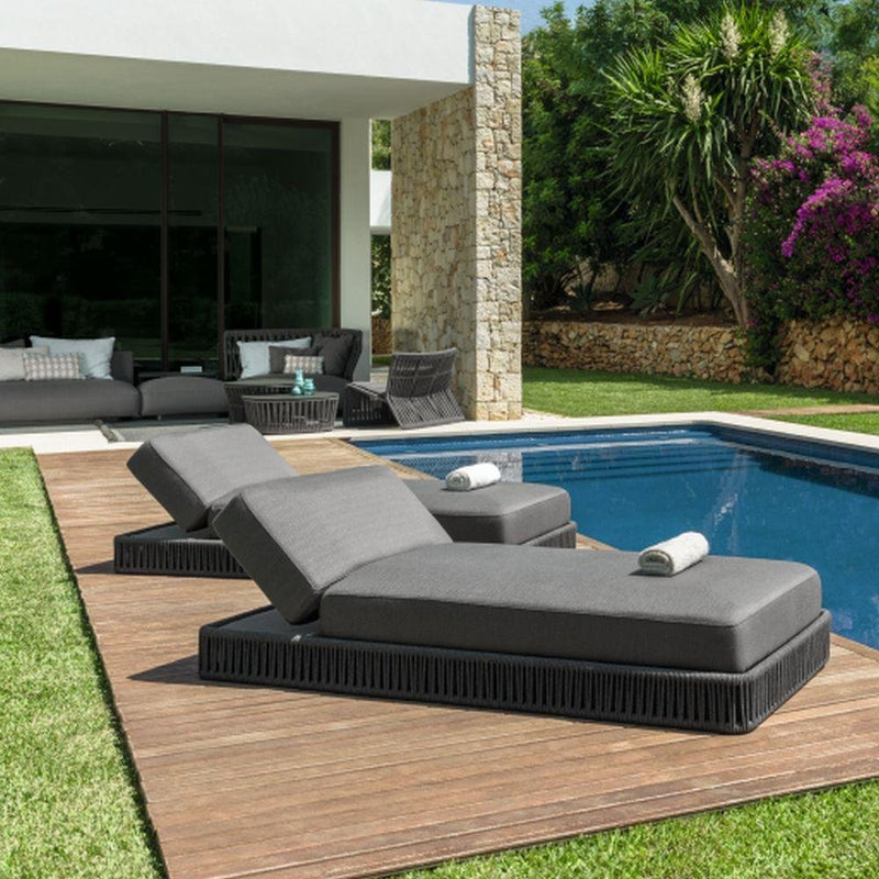 High End Simple Modern Sunbed | Modern Luxury Sunbed | Exterior High End Furniture | Luxury Quality | Luxury Furniture