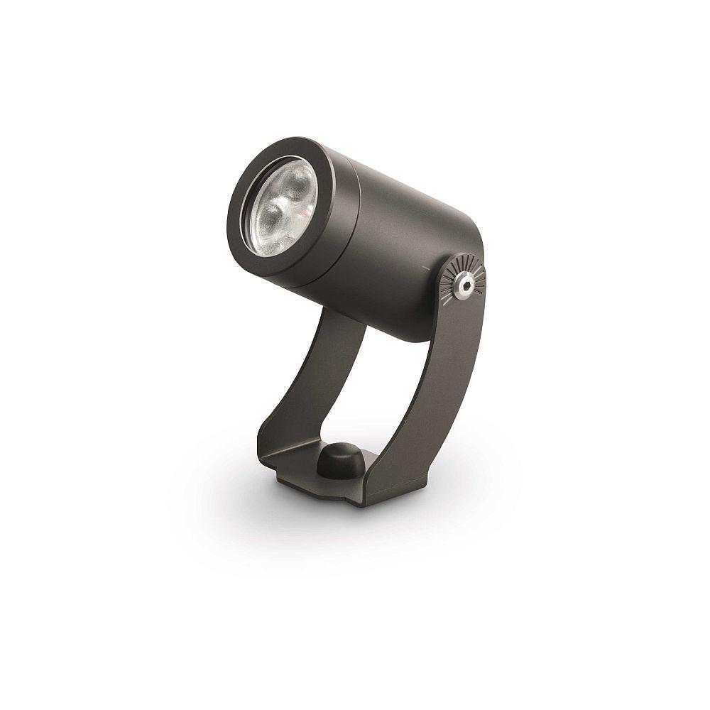 Compact Bronze Outdoor LED Projector Light | Weatherproof Garden Spotlight | Architectural Exterior Lighting | Landa Lyras