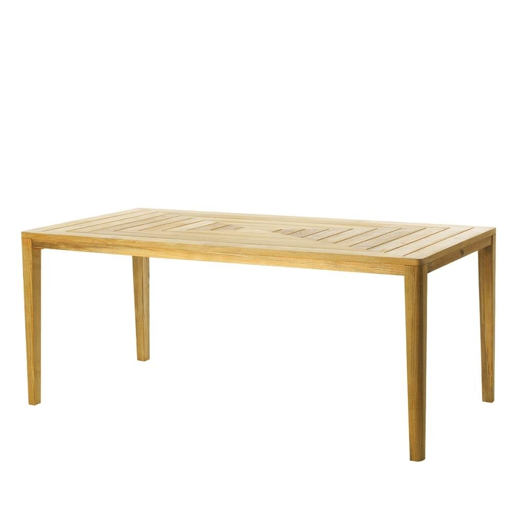 Rectangular Teak Garden Table | High End Outdoor Dining Set | Luxury Teak Table | Designed and Made in Italy