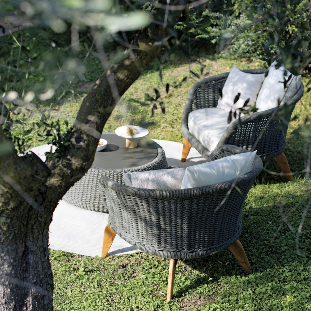 High End Woven Armchair | Luxury Woven Outdoor Furniture | Quality Outdoor Furniture Sets | Designed and Made in Italy