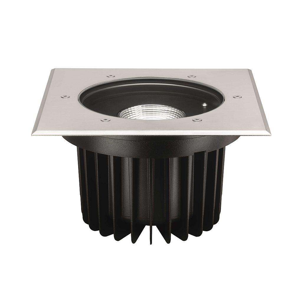 Large Square Drive Over Spotlight | Metal In Ground Spot Light