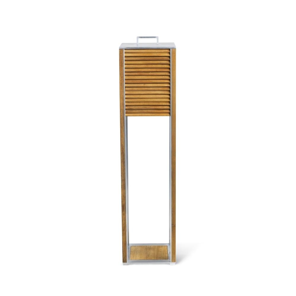 Modern Design Lantern Floor Lamp | High-End Outdoor Lighting | Ethimo Ginger | Luxury Outdoor Floor Lamp | Designed and Made in Italy