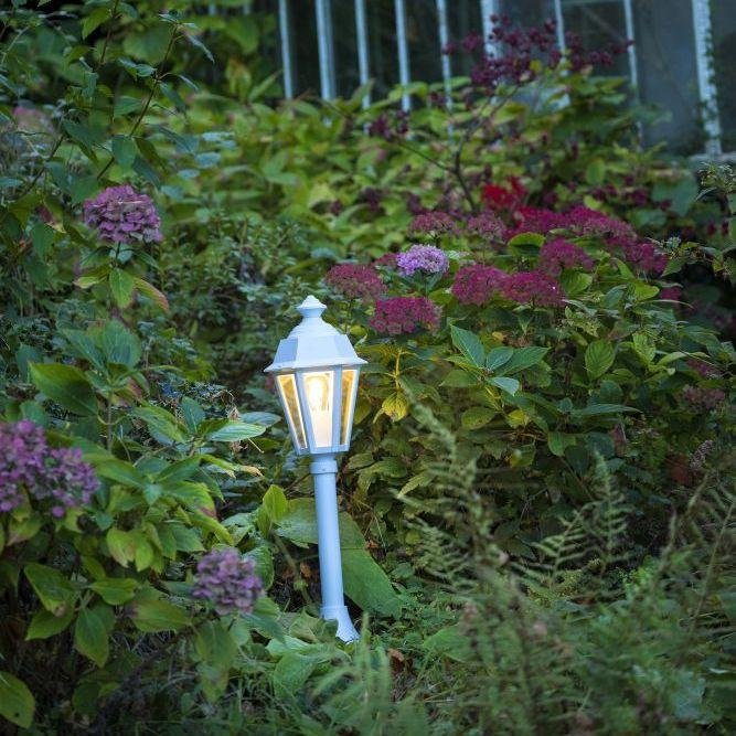 Traditional Lantern Floor Lamp | Luxury class style garden floor light | bollard | lantern | gold green white black brown