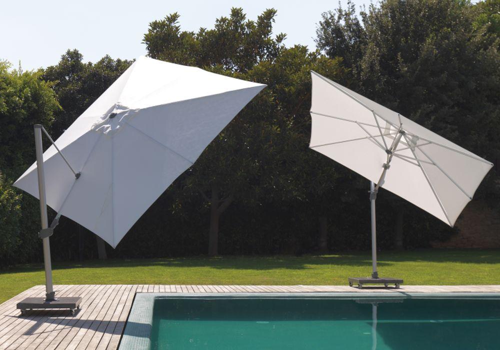 Simple Side Arm Modern Parasol | Simple Large Parasol | Luxury Garden Parasol | Luxury Quality | Metal Frame