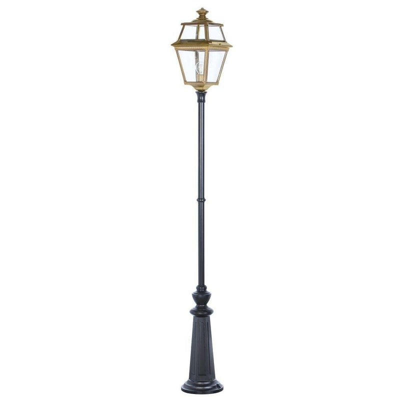Traditional Metal Exterior Floor Lamp | high end antique style floor lamp | lantern | brass aluminium gold green white brown black