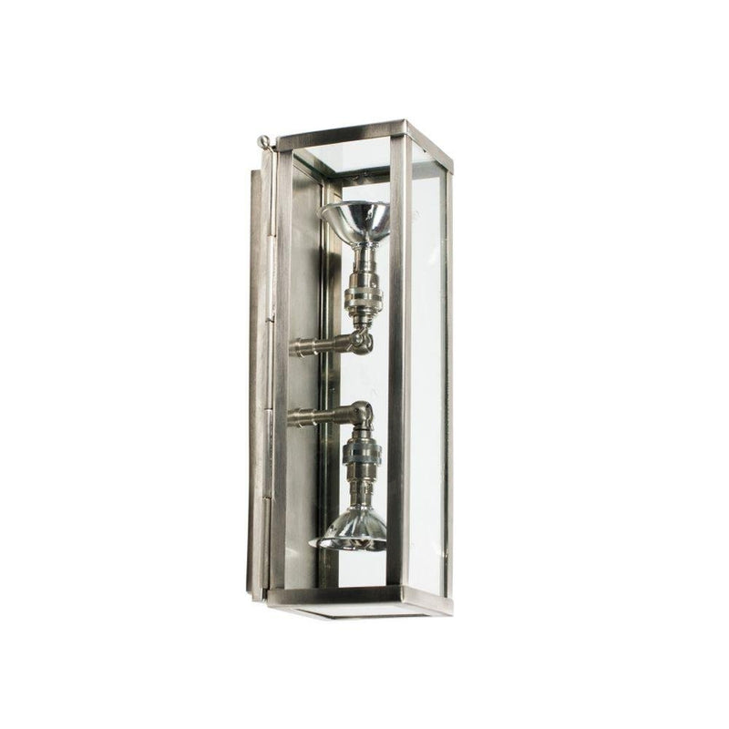 Retro Up And Down Wall Sconce | modern outside up and down metal wall lights | chrome nickel bronze | Authentage
