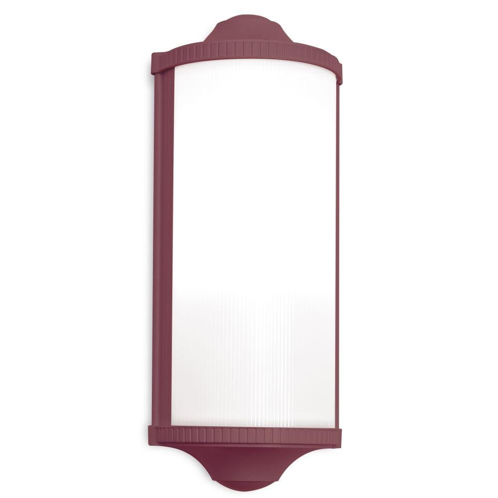 Modern Garden Metal Wall Sconce | simple exterior French luxury wall light | small medium | white black red brown