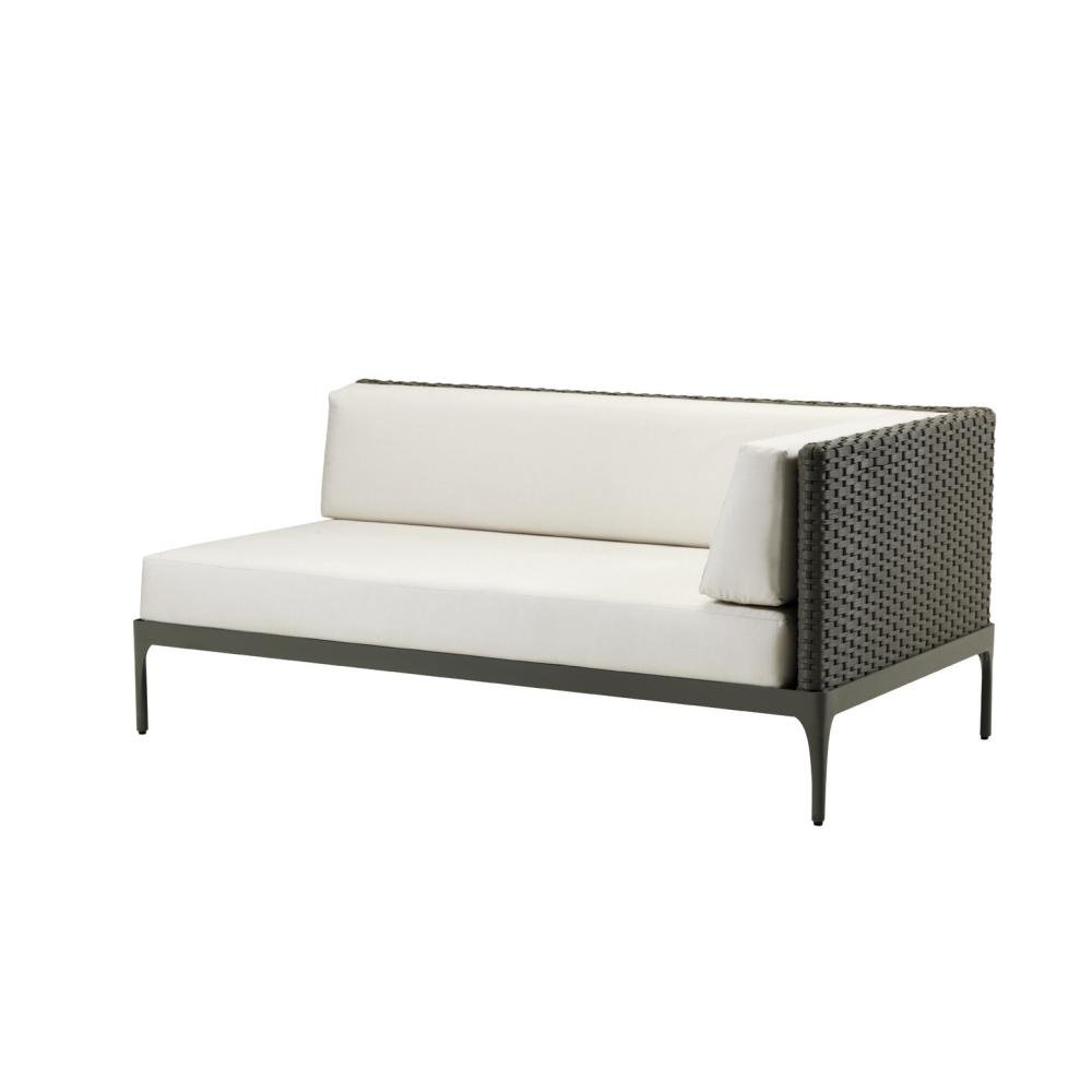 Woven Modular Sofa Right Corner | High End Outdoor Furniture Set | Luxury Modular Sofa | Designed and Made in Italy | Ethimo Infinity