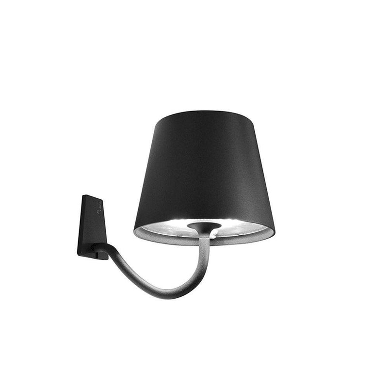 Cordless Wall Light | Outdoor LED Lighting | Rechargeable Battery Powered | Wireless | IP54 | Zafferano Poldina